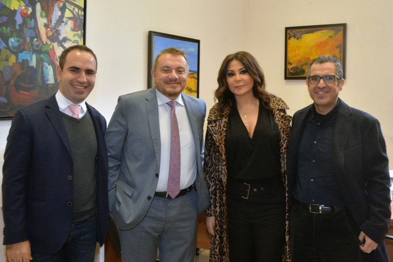 إليسا ضيفة شرف حفل إطلاق تطبيق ما تنسي في اليسوعيّة